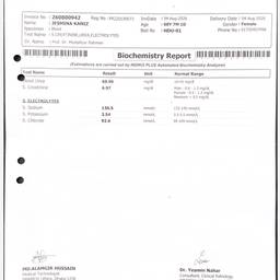 Before - Medical Report Name Edit