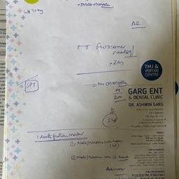 Après - Modification de la date sur une note médicale