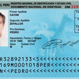 Straighten ID Card Photo