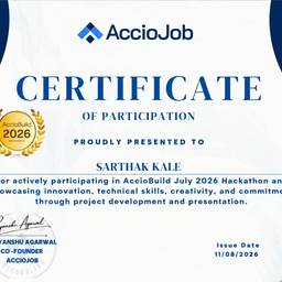 Certificate Name Change