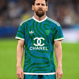 Messi in Chanel Soccer Kit