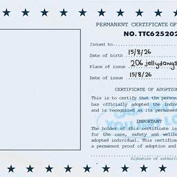 Edit Certificate Text
