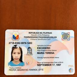 Philippine ID Card Restore