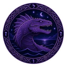 Antes - Emblema de Dragón Circular