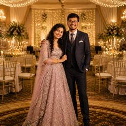 After - Elegant Wedding Reception Photo