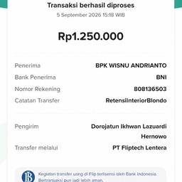 Bank Receipt Text Edit