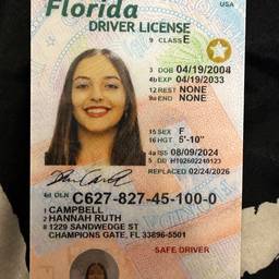 Florida License DOB Edit