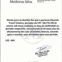 Medical Certificate Date Edit