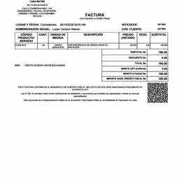 Invoice Row Removal