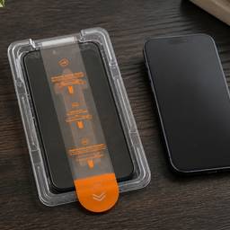 Depois - Foto de produto de protetor de tela para iPhone
