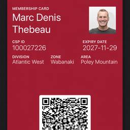 Membership Card Date Edit