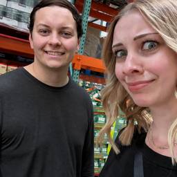 Warehouse Selfie Person Swap