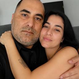 Warm Couple Hug