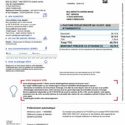 After - Utility Bill Name Change