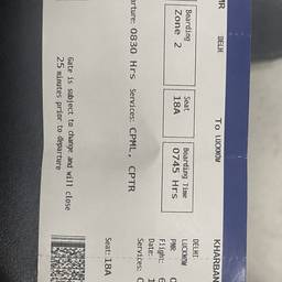 After - Flight Ticket Date Change