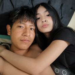 Couple Hug Photo Merge