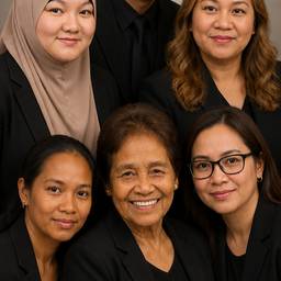 Formal Studio Group Portrait