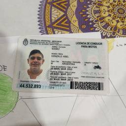 Motorcycle License Edit