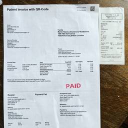 After - Edit Text on Invoice