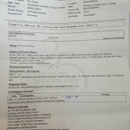 Depois - Edição de Data em Documento Médico