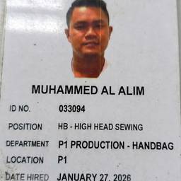 Change Name on ID Badge