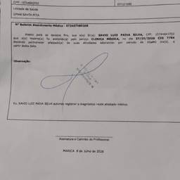 Medical Certificate Date Change