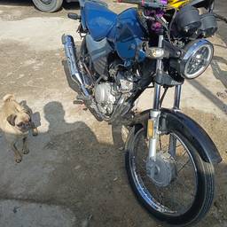 Before - Black Red Motorcycle Paint