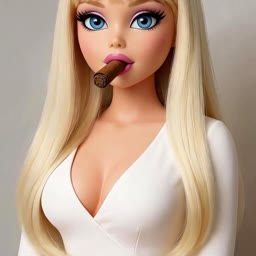 Blonde Doll Cigar Puff