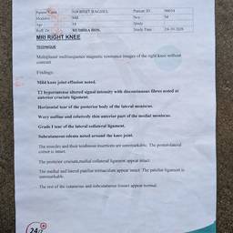 Medical Report Patient Edit