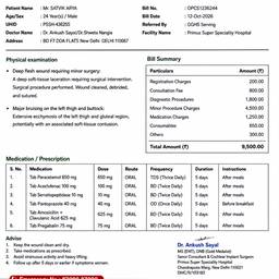Medical Prescription Cleanup