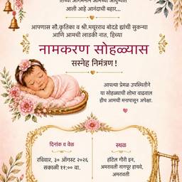 Ornate Baby Keepsake Edit