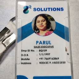 Employee ID Card Name Edit