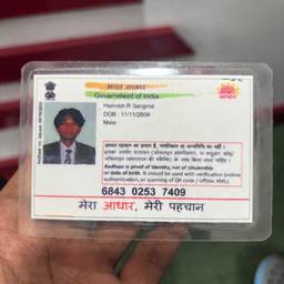 Aadhaar Date of Birth Edit