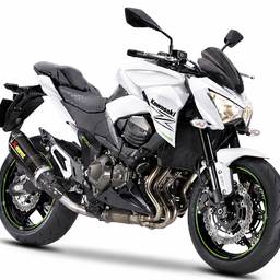 White Sport Motorcycle