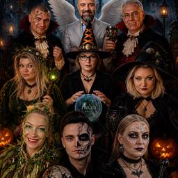Epic Halloween Group Portrait