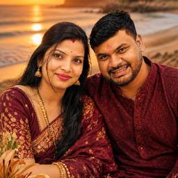After - Romantic Seaside Couple