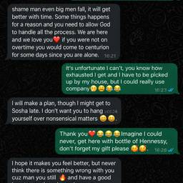 After - WhatsApp Chat Screenshot Edit