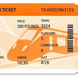 After - Train Ticket Date Edit