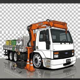 Cartoon Truck Color Change