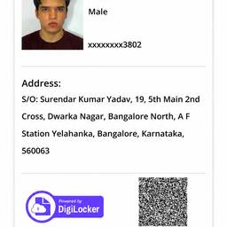 Aadhaar Card Year Edit