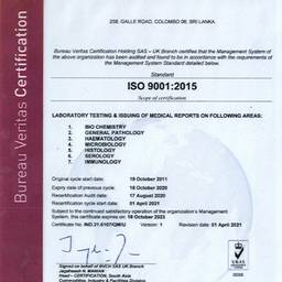 Antes - Escalado HD de certificado ISO