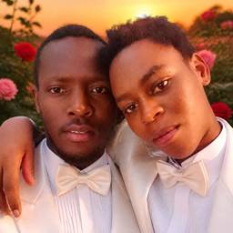 Romantic Sunset Couple Edit