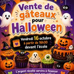 Halloween Bake Sale Poster