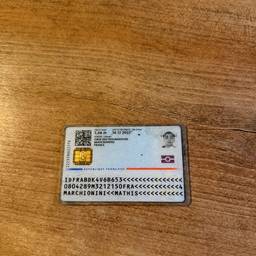 Después - Editar número de tarjeta de identificación