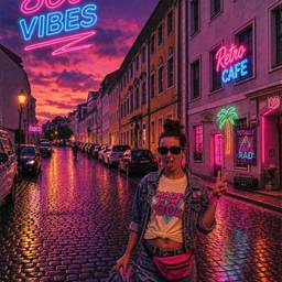 After - 80s Retro Photo Edit