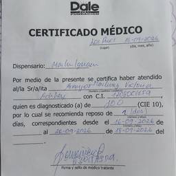 Medical Certificate Date Edit
