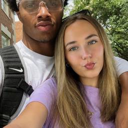 Couple Selfie Composite