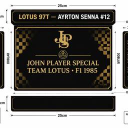 F1 Display Stand Template