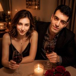 Candlelit Wine Romance