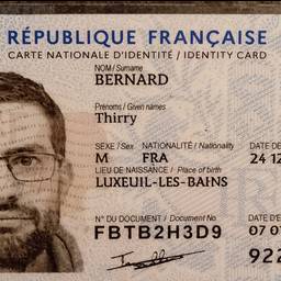 After - French ID Card Name Edit